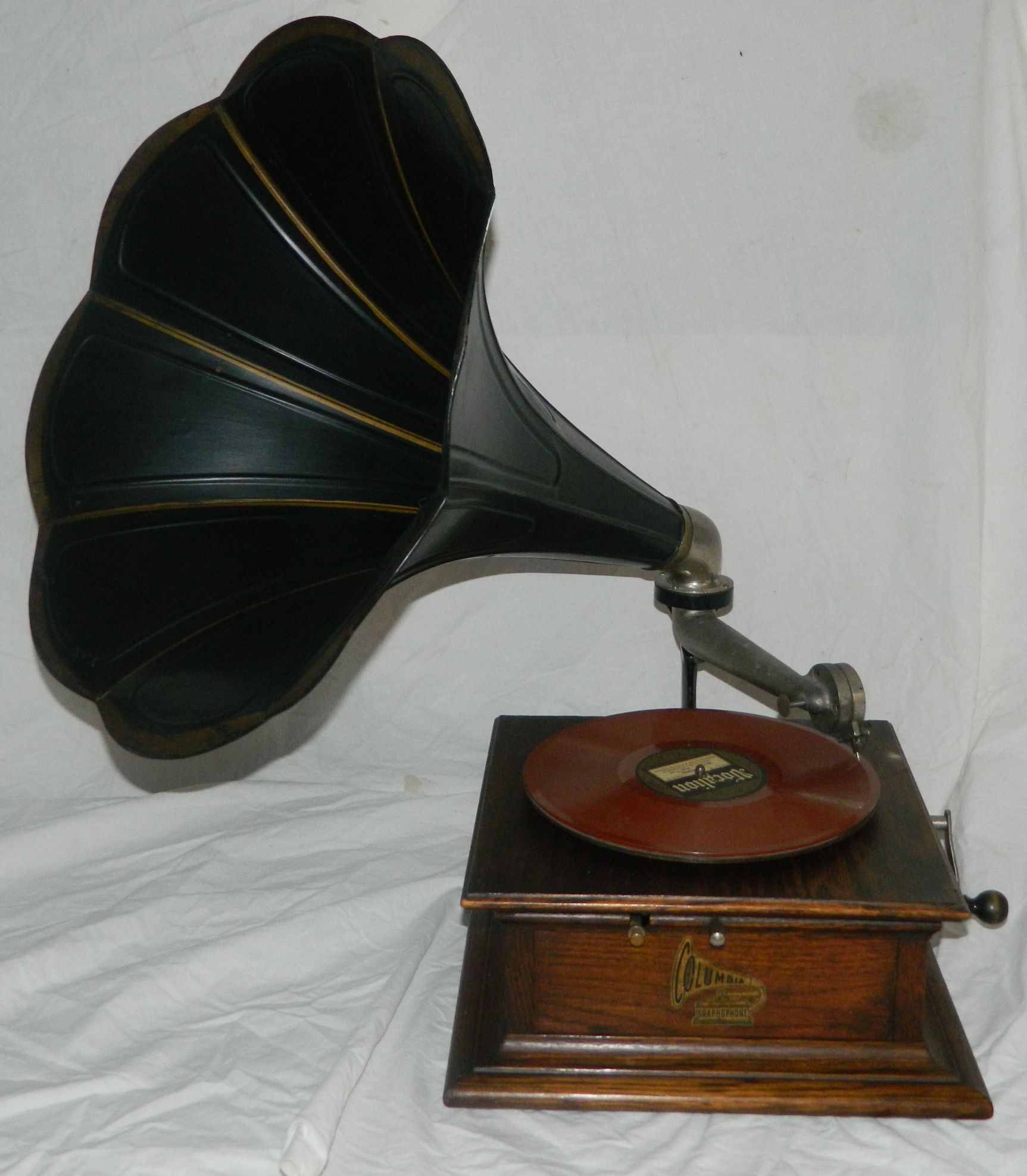 Reproduction steel phonograph needles, bamboo needles, records, radios, victrola needles