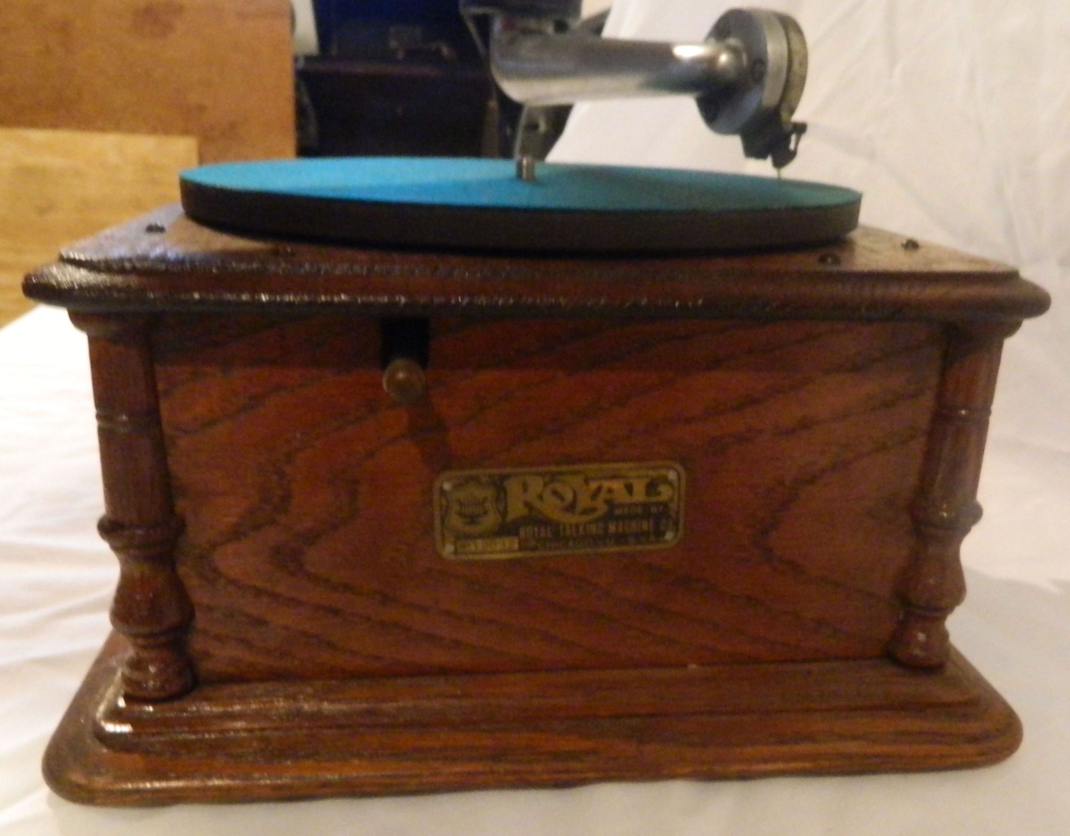 Reproduction steel phonograph needles, bamboo needles, records, radios