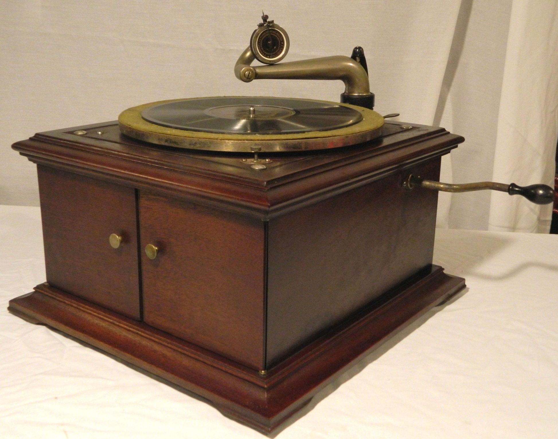 Reproduction steel phonograph needles, bamboo needles, records, radios