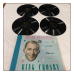 Merry Christmas 4 record set by Bing Crosby.  $20.00 plus S/H