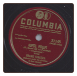 Adeste Fideles / Silent Night, Holy Night.  Frank Sinatra on Columbia.  $4.00 plus S/H