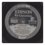 Hot Lips Fox Trot / Love Sends a Gift of Roses Waltz by Ernest L Stevens Trio Edison Diamond Disc  $7.00 plus S/H