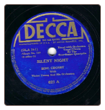 Silent Night / Adeste Fideles.  Bing Crosby on Decca.  $6.00 plus S/H