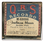 Indiana Moon, Marimba Waltz, Written by Jones, played by Scott and Watters on a Recordo roll.  $4.50 plus S/H