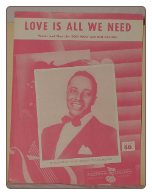 Love Is All We Need - Sheet Music.  Copyright 1958.  $3.50 plus S/H