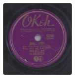 Jingle Bells / For He's A Jolly Good Fellow, Tiny Hill on Okeh.  $3.00 plus S/H