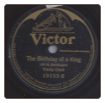 Star of the East / The Birthday Of A King by Trinity Choir on Victor  $3.00 plus S/H