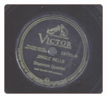 Jingle Bells / The Quilting Party by Shannon Quartet on RCA Victor.  $3.00 plus S/H